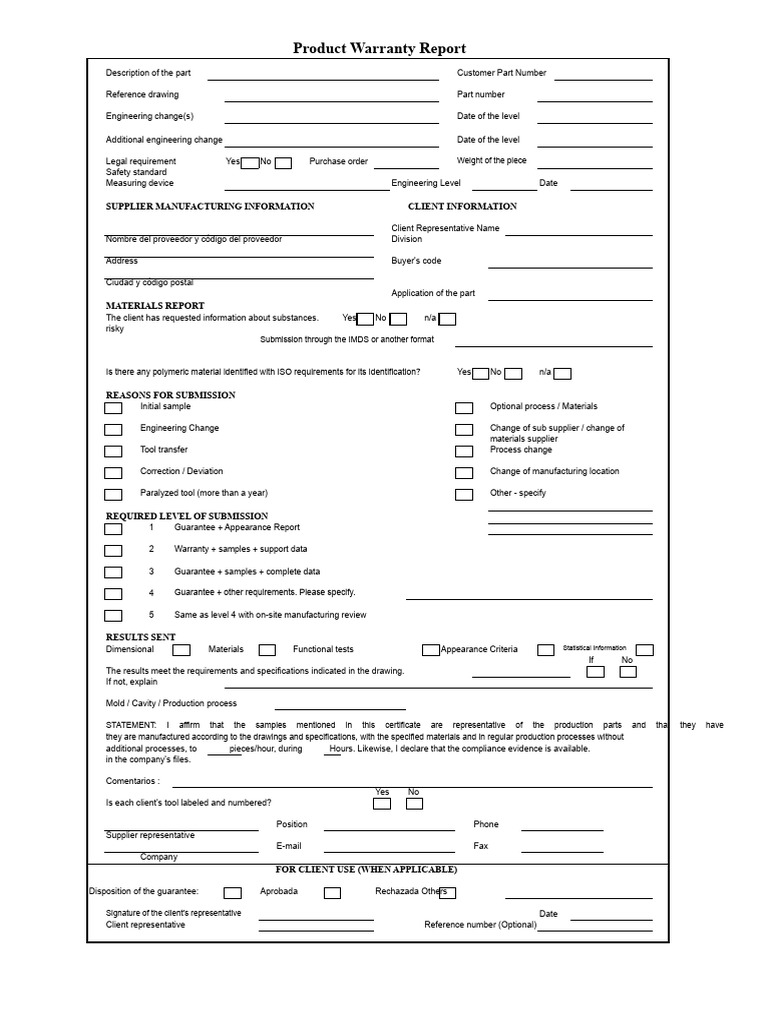 Comprehensive Product Warranty Overview | PDF | Information ...
