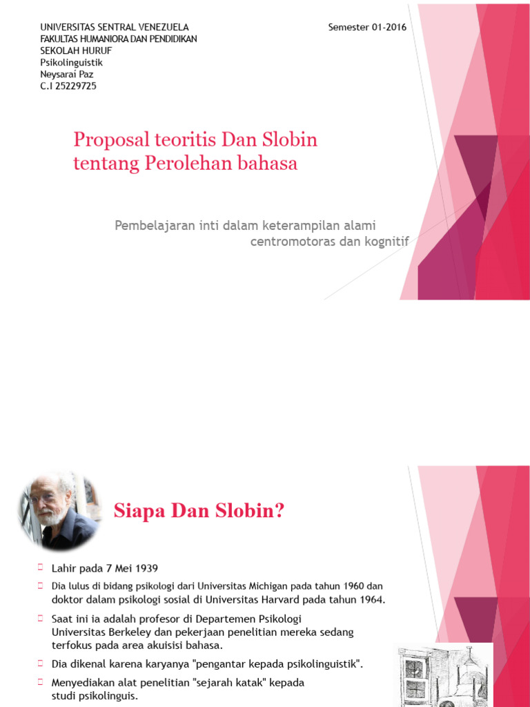 Dan Slobin | PDF