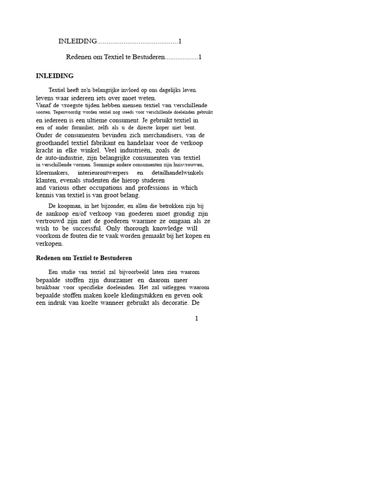 Inleiding | PDF