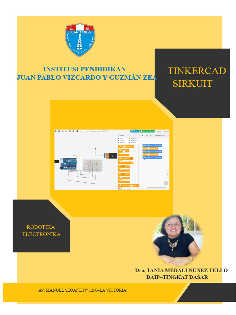 Panduan Menggunakan Tinkercad Circuits | PDF