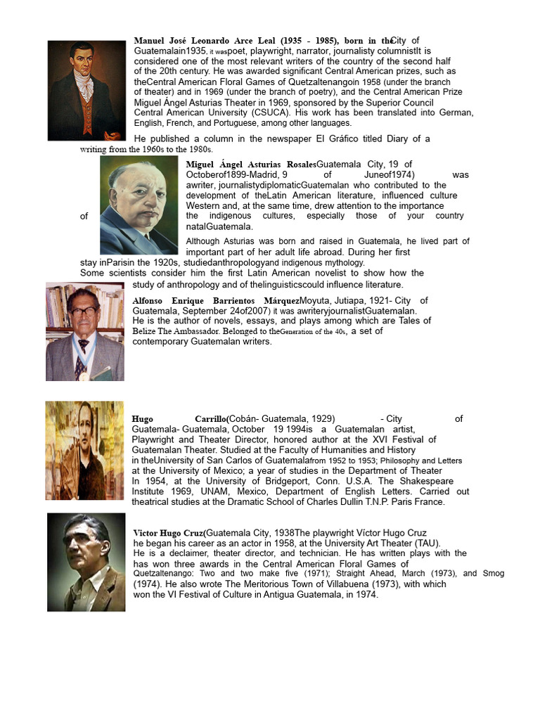 Actors and Playwrights | PDF | Liberal Arts Education | The Arts