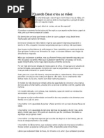 Quando Deus criou as mães