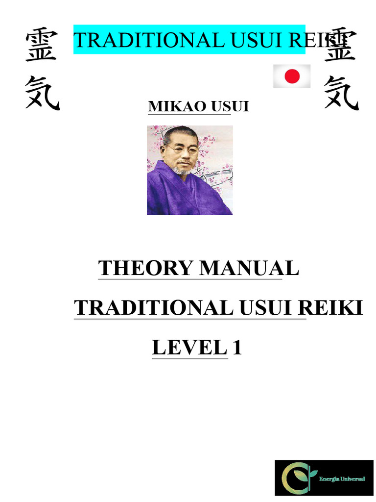 Usui Reiki Manual Level 1 | PDF | Reiki | Mikao Usui