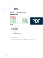 Scan To FTP (File Transfer Protocol) : Machines Included