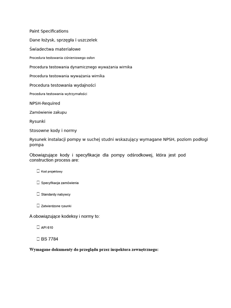 Pompy FAT | PDF
