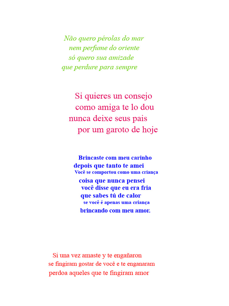 Reflexões sobre Amor e Amizade | PDF | Amor | Beijo