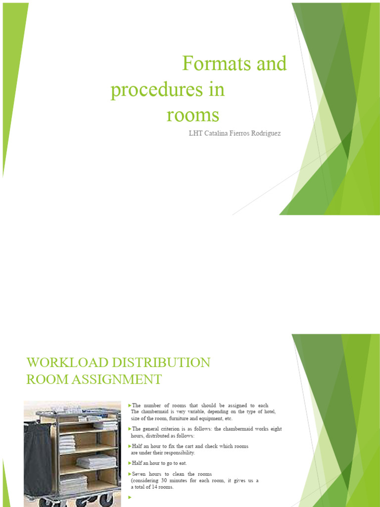 Housekeeping Procedures and Room Management | PDF | Home
