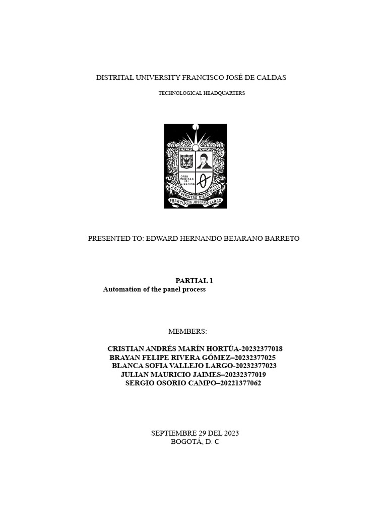 Automation of The Panela Process | PDF | Sugarcane | Filtration
