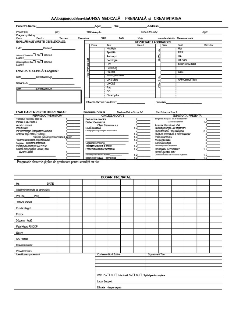 Card Prenatal | PDF