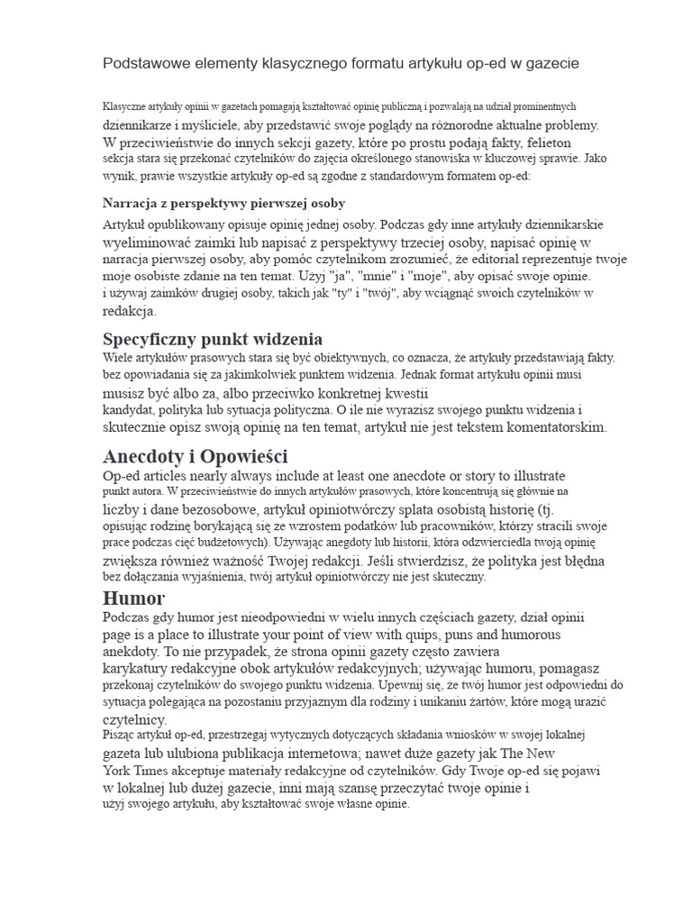 Format Op-Ed | PDF