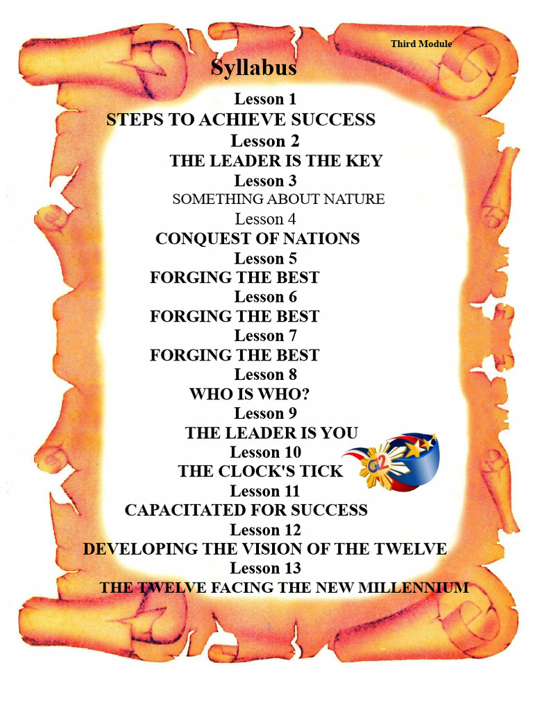 IV Level Module 3 | PDF | Jesus | Disciple (Christianity)