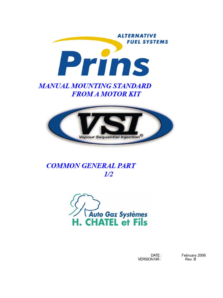 VSI Gas Injection System Installation Guide | PDF | Fuel Injection ...