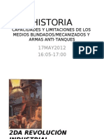 HISTORIA DE LOS BLINDADOS