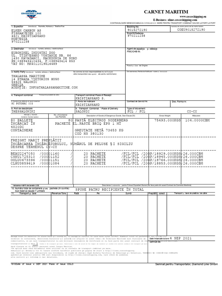 Carnet Maritim: Referințe | PDF