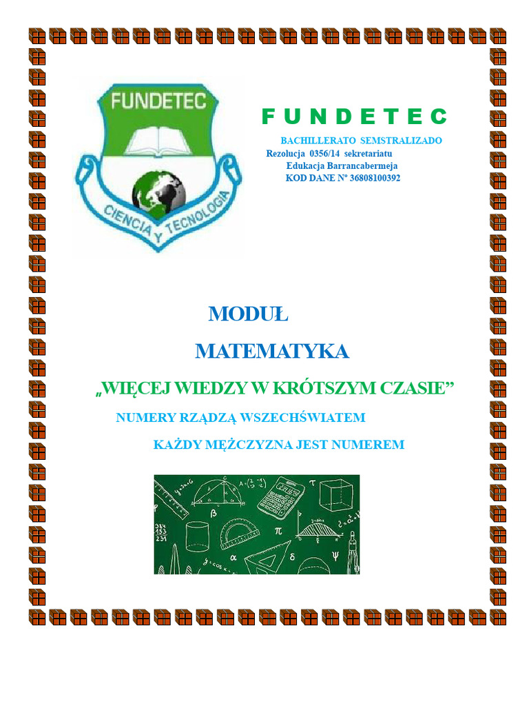 Moduł Pełny Matematyka PDF | PDF