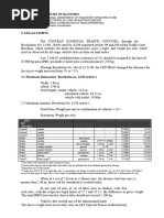 B-Train Truck Dimensions and Weight Limits | PDF