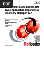 Deployment Guide Series IBM Tivoli Application Dependency Discovery Manager V7.1 Sg247616