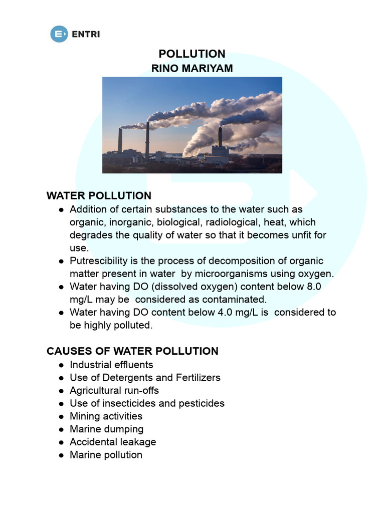 Pollution 02 1 | PDF