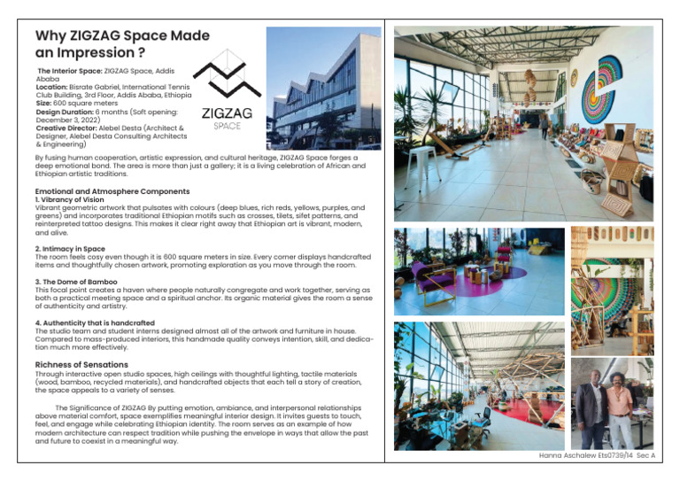 Hanna Aschalew Interior Design Assignment II. | PDF | The Arts