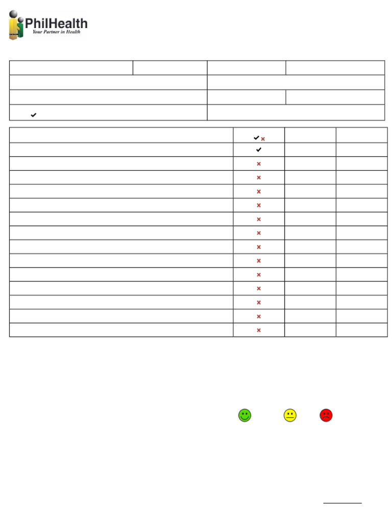 eKAS Form for San Miguel Health Unit | PDF | Clinical Medicine ...