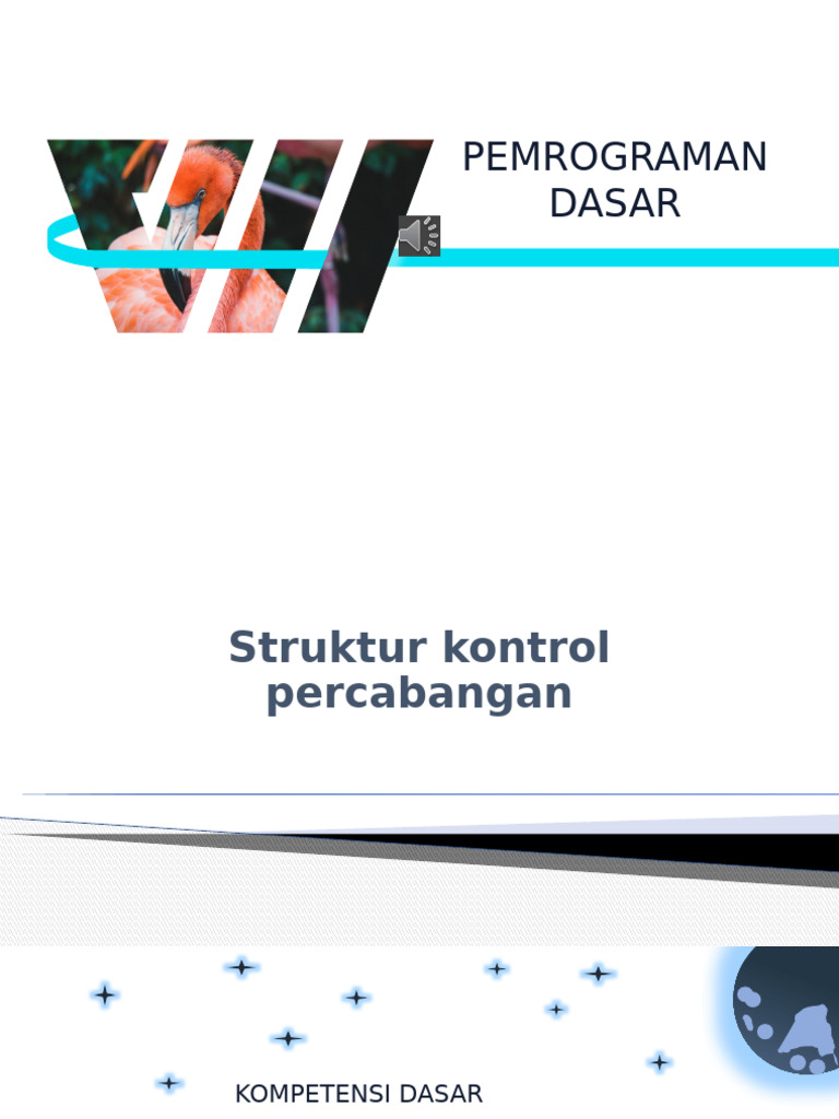 Struktur Kontrol Percabangan Pemrograman | PDF