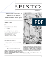 Revista de Divulgación Científica Mefisto No. 04