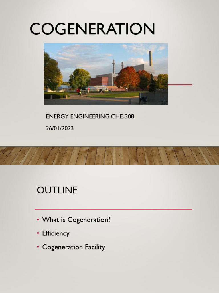 Understanding Cogeneration Systems | PDF | Cogeneration | Energy Conversion