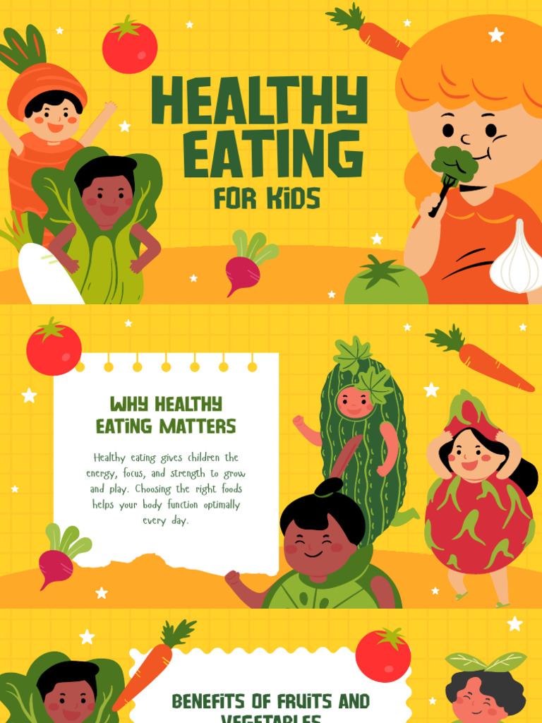 Healthy Eating Guide for Kids | PDF