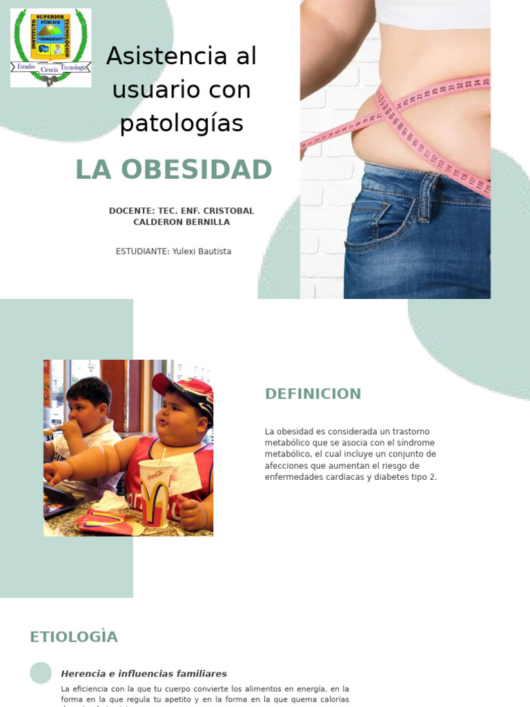 Causas y Tratamiento de la Obesidad | PDF | Obesidad | Medicina CLINICA