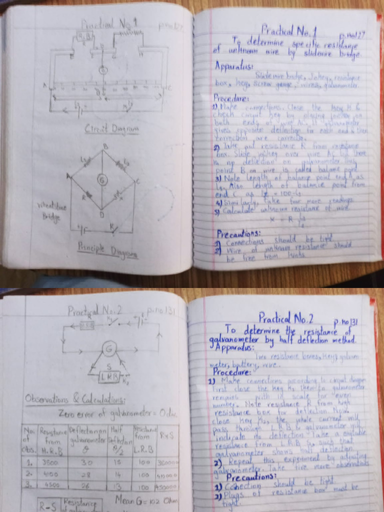 Phy Prac 2nd | PDF