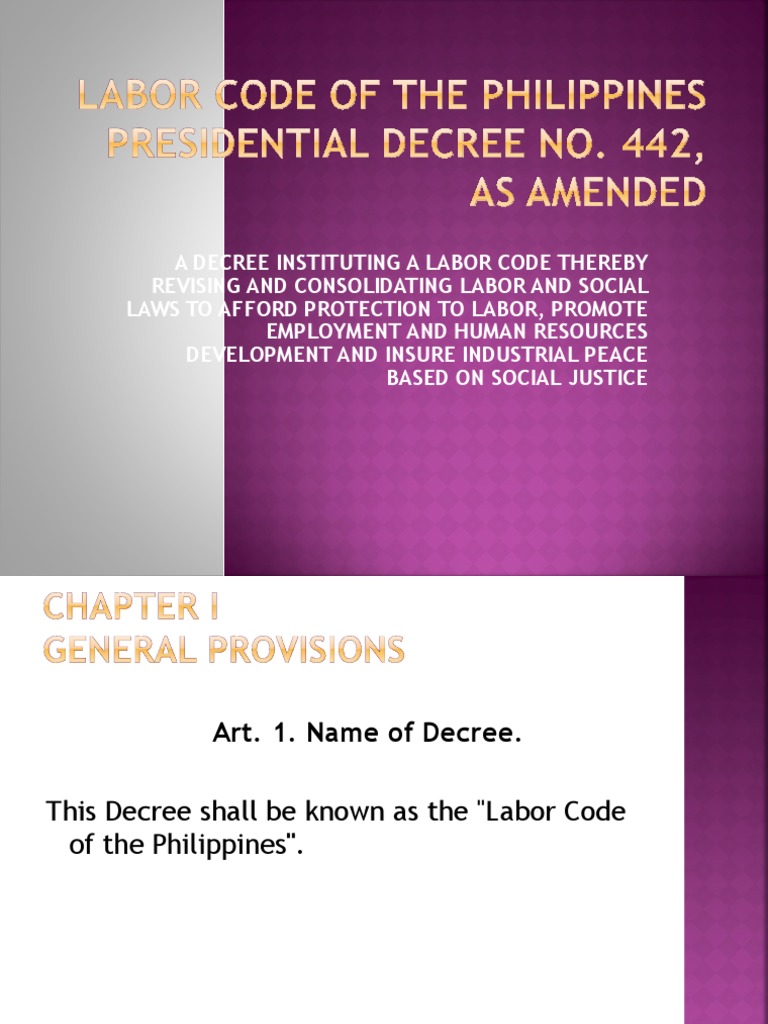  labor code of the philippines overtime employment