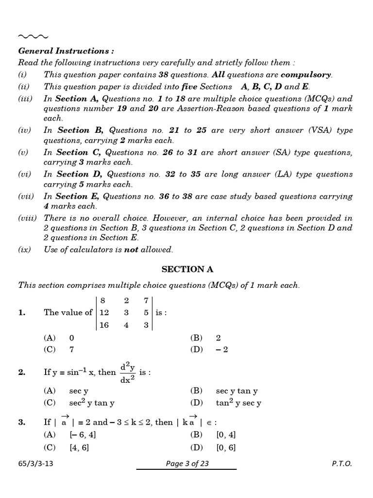 Comprehensive Exam Format and Instructions | PDF | Line (Geometry ...