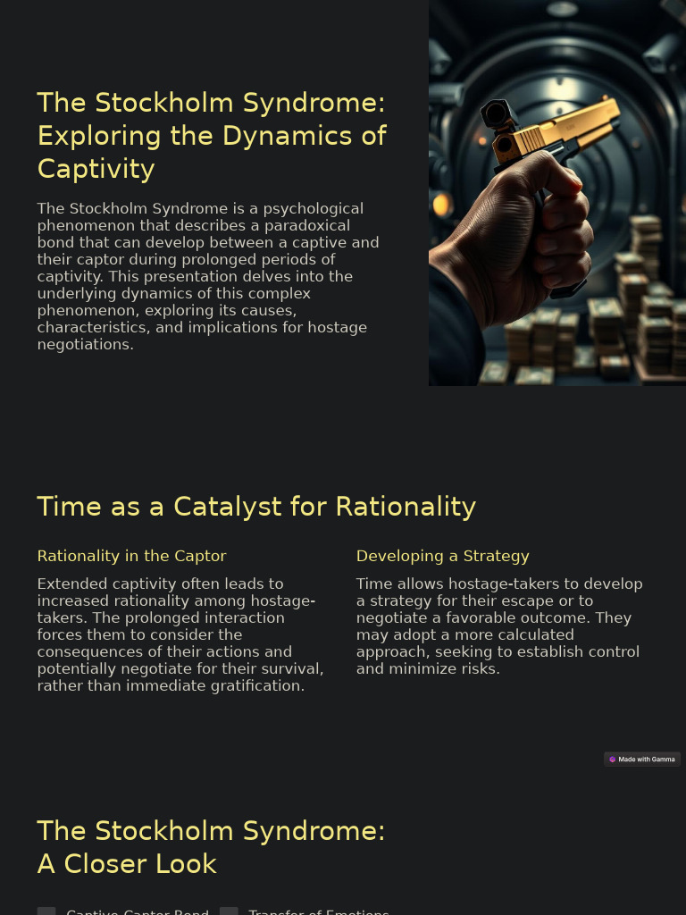 Understanding Stockholm Syndrome Dynamics | PDF | Negotiation | Empathy