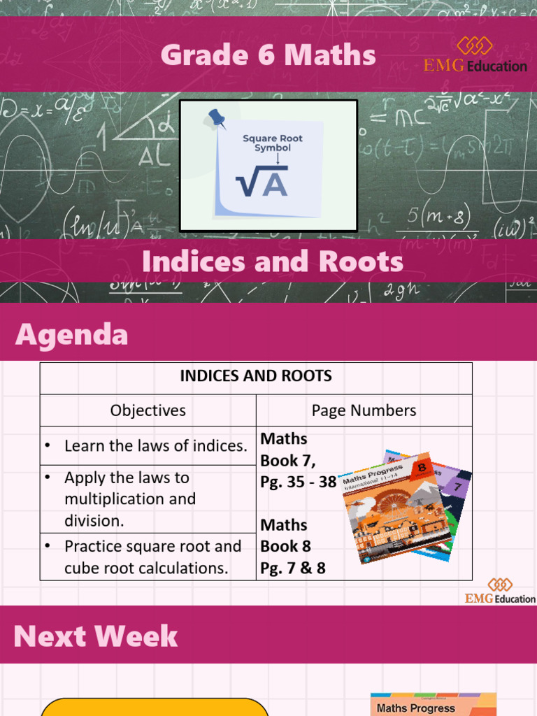 Understanding Indices and Roots in Maths | PDF | Multiplication ...