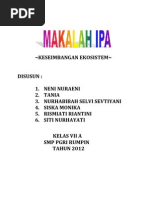Download KESEIMBANGAN EKOSISTEM by Reza Oktriana SN94503468 doc pdf