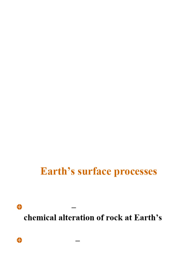 Weathering Processes and Soil Formation | PDF | Weathering | Soil