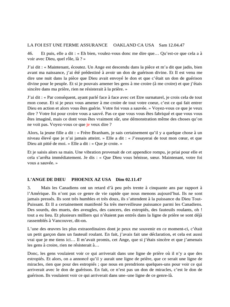 Guérison divine et foi en Dieu | PDF | Dieu | Moïse