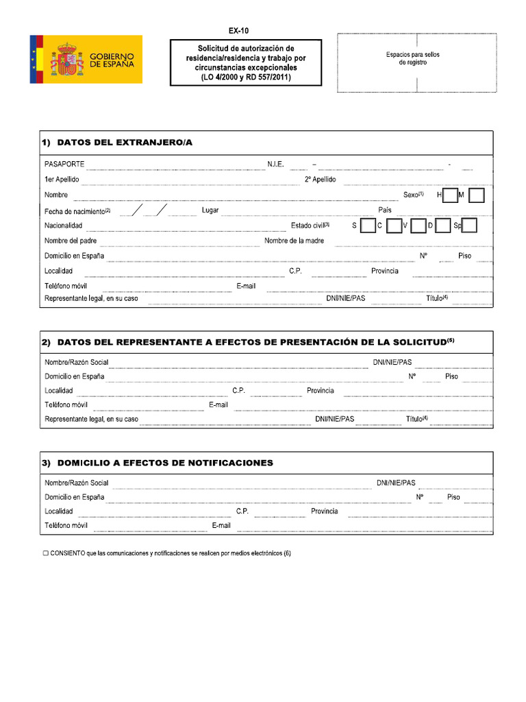 10-Formulario CCEE Imprimible | PDF