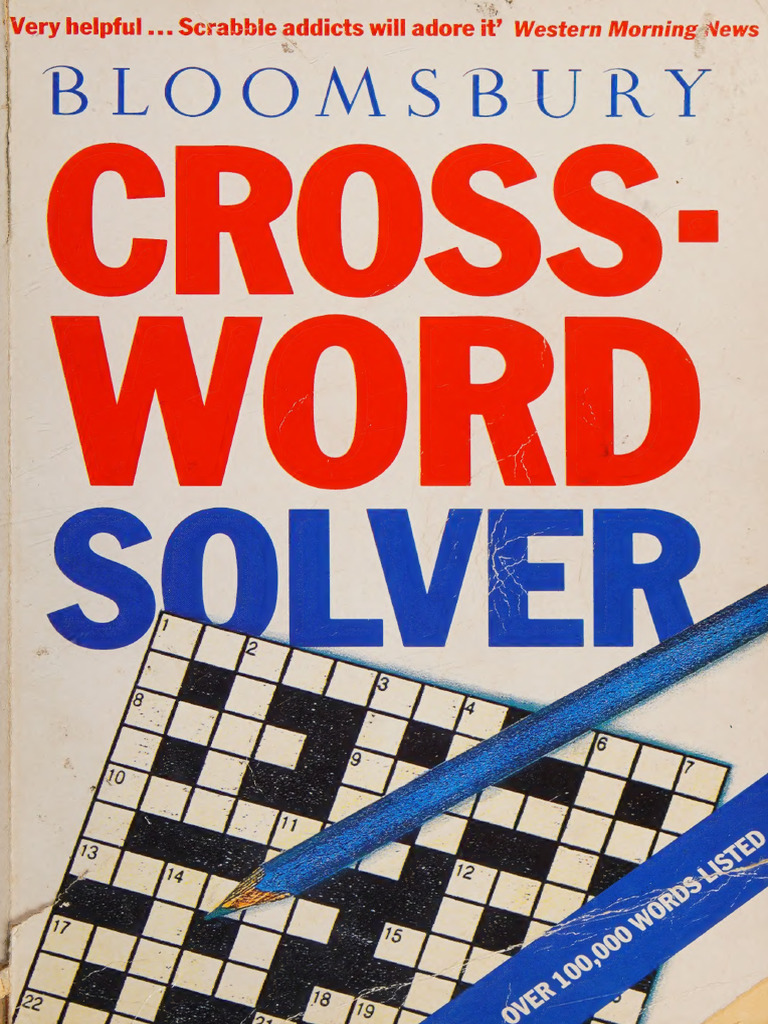 Bloomsbury Crossword Solver Guide | PDF | Crossword | Linguistics