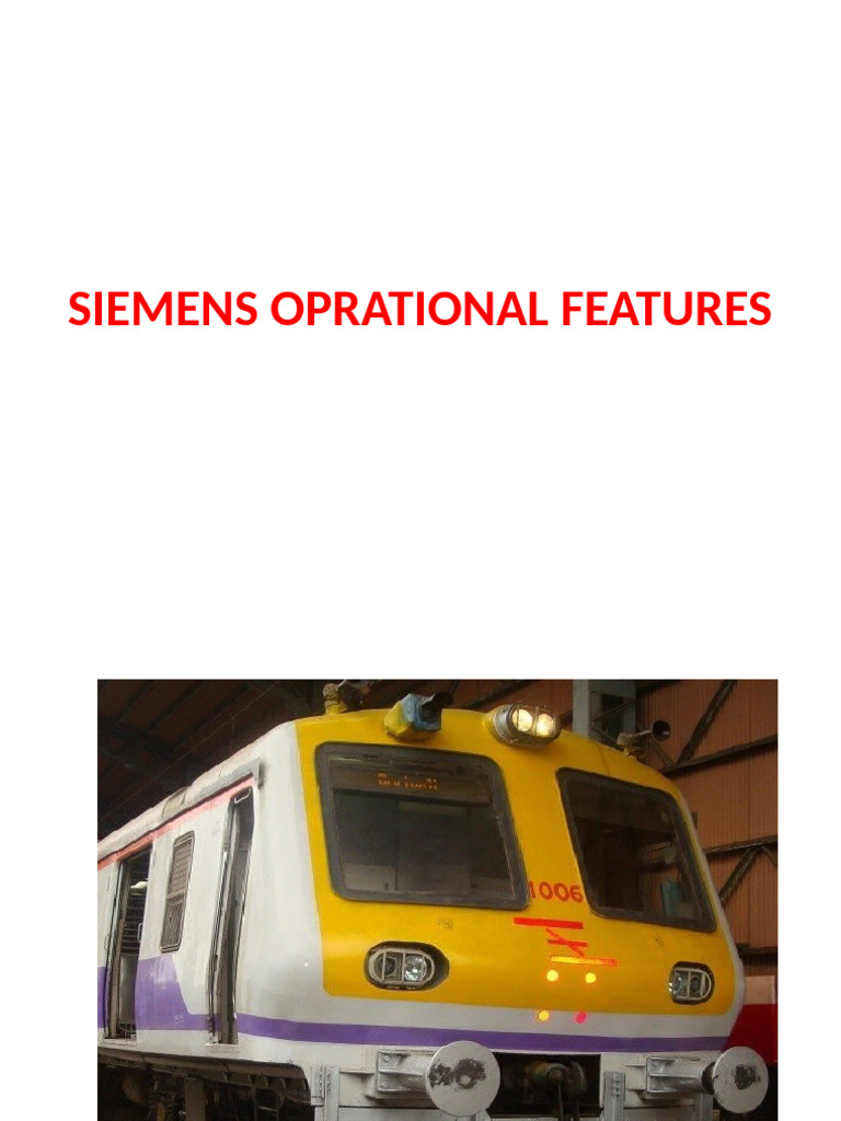 Siemens AC/DC Rake Control Features | PDF | Switch | Electrical Engineering