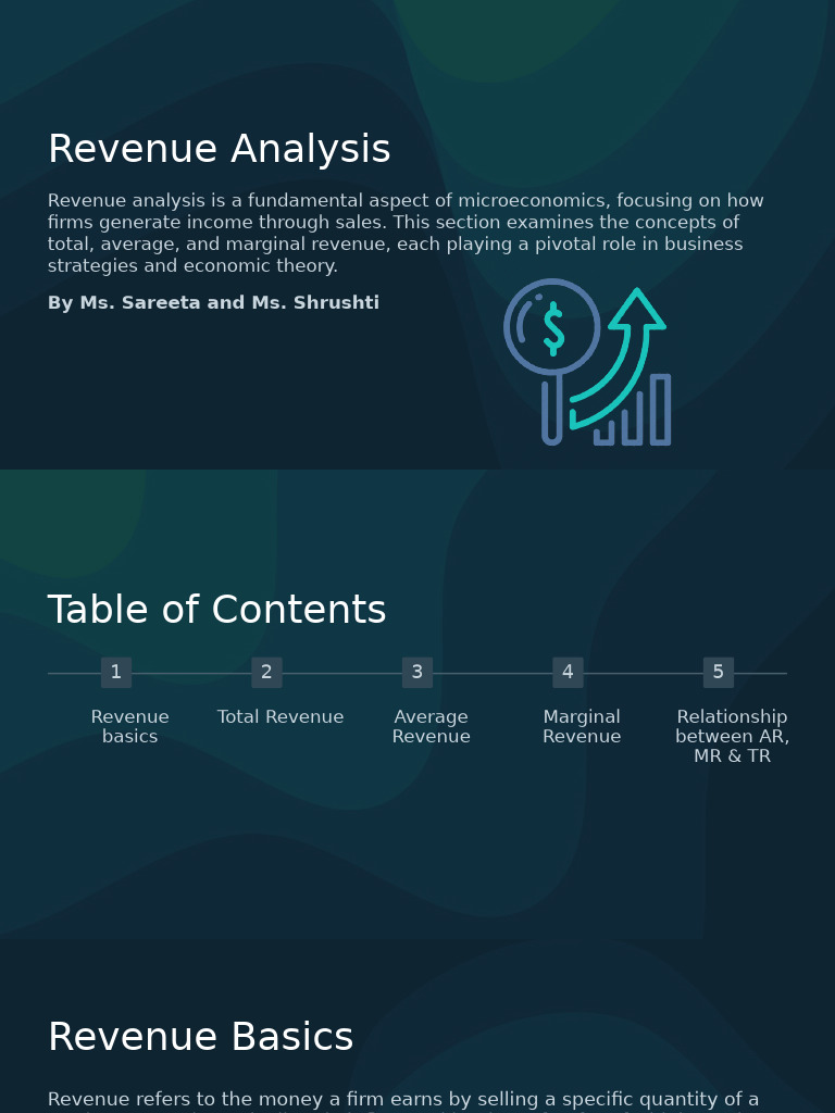 Revenue Analysis in Microeconomics | PDF | Microeconomics | Business ...