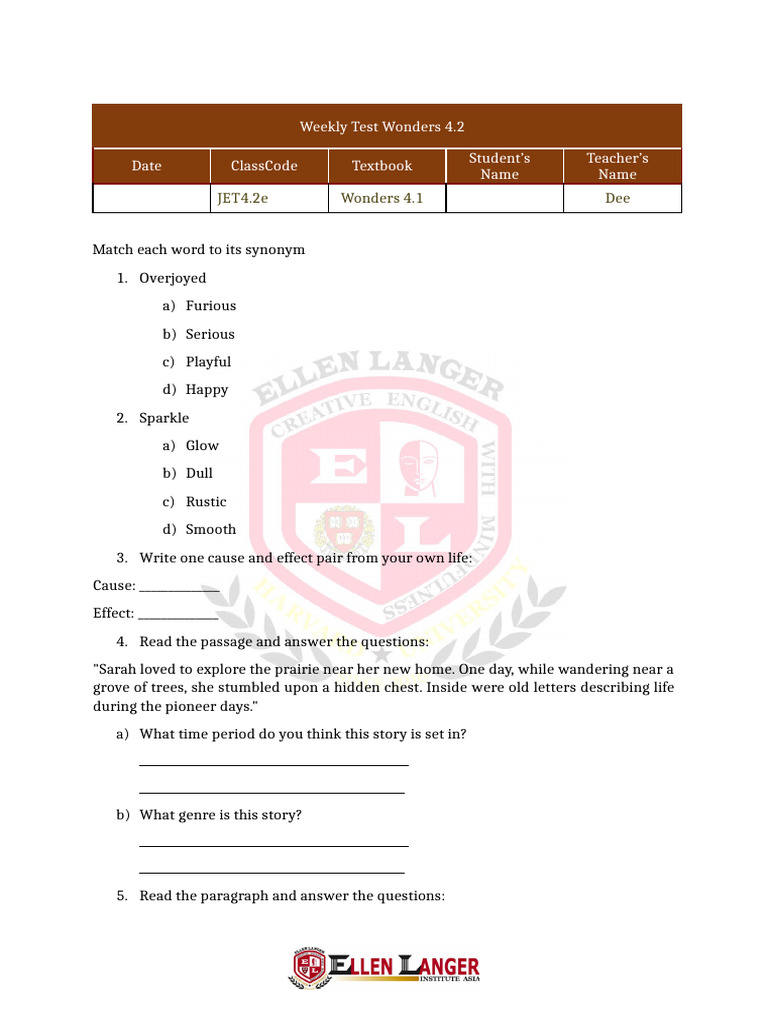 4.2 Week 4 | PDF