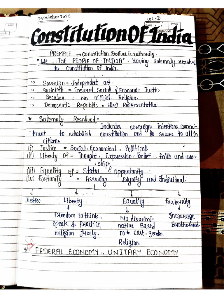 Constitution of India | PDF