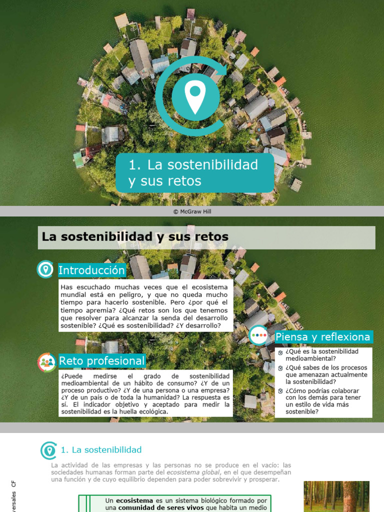 Retos y acciones para la sostenibilidad | PDF | Sustentabilidad ...