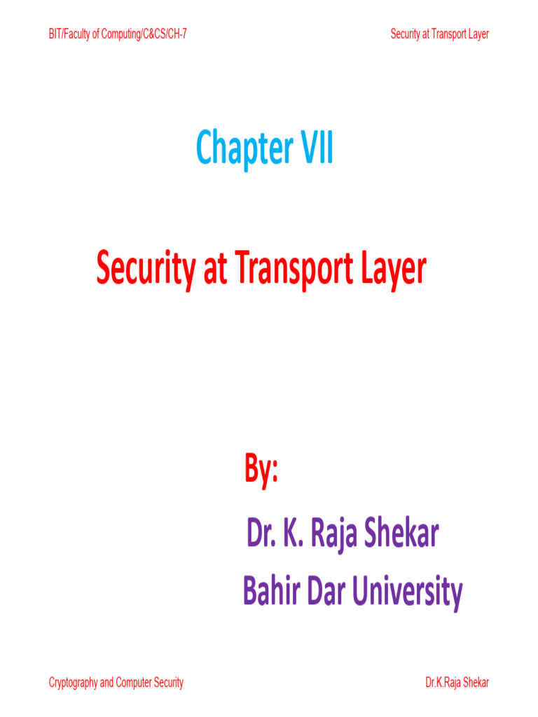 Transport Layer Security Explained | PDF | Transport Layer Security ...