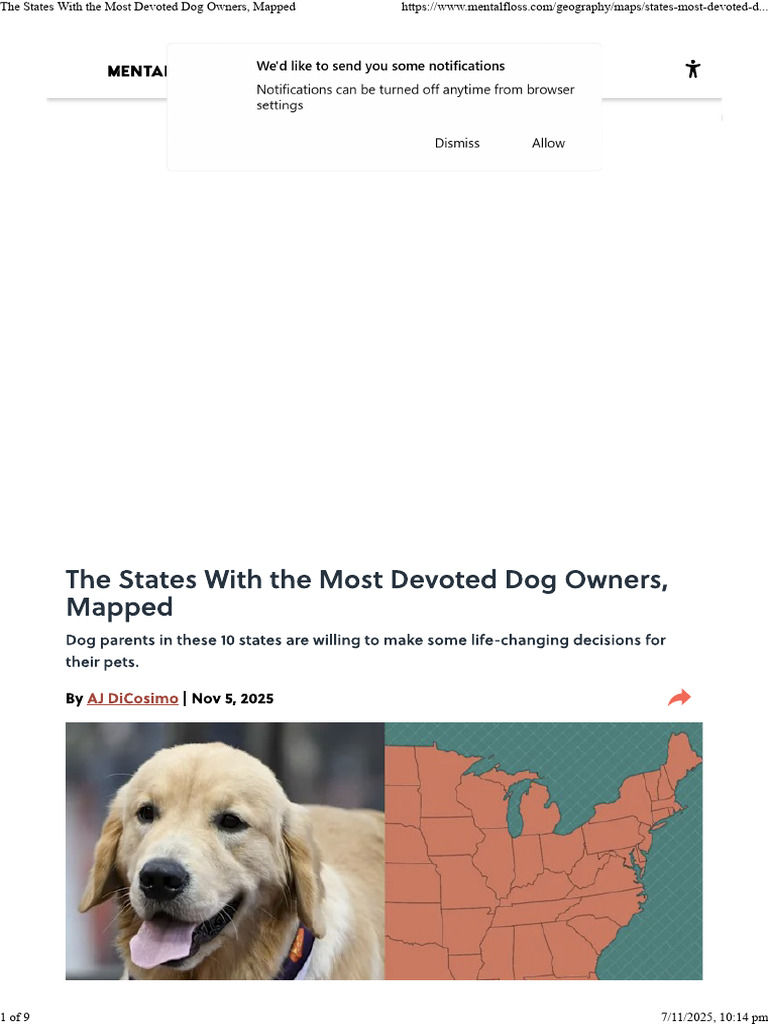 States With The Most Devoted Dog Owners | PDF