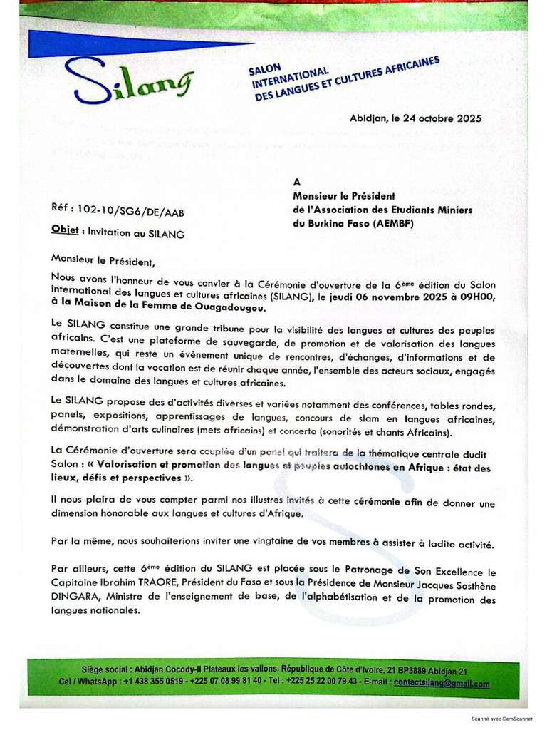 Invitation Silang | PDF