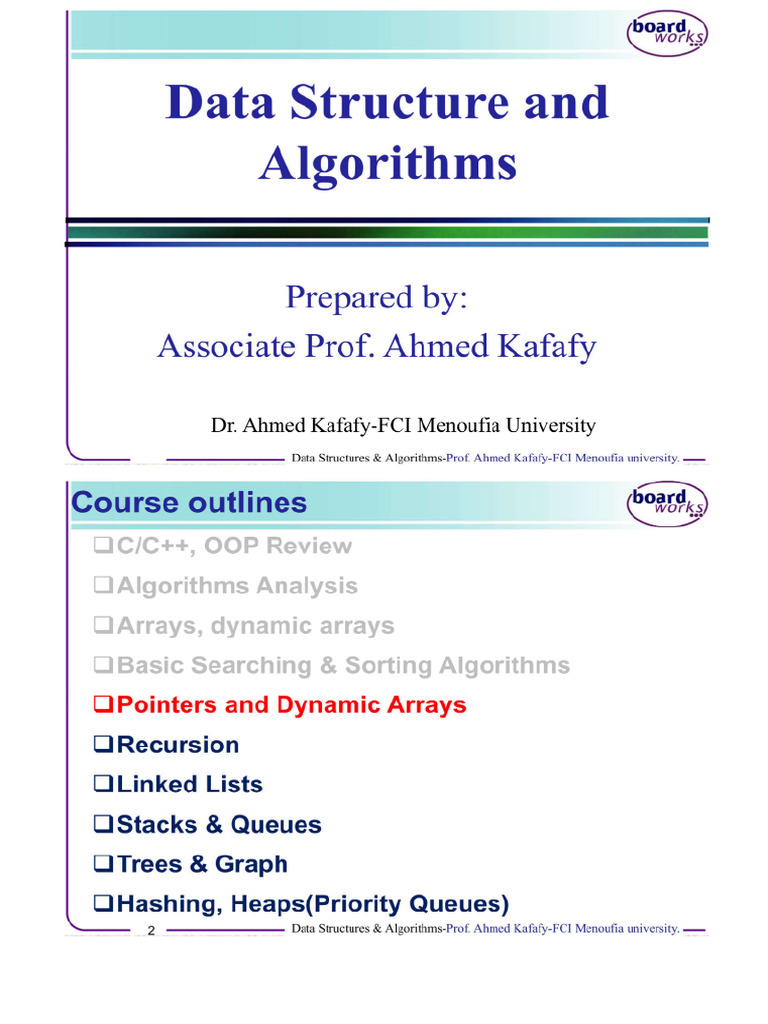 Lecture 6 - Pointers & Dynamic Arrays (Flatten) | PDF