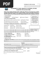 Passport App Form V1.0