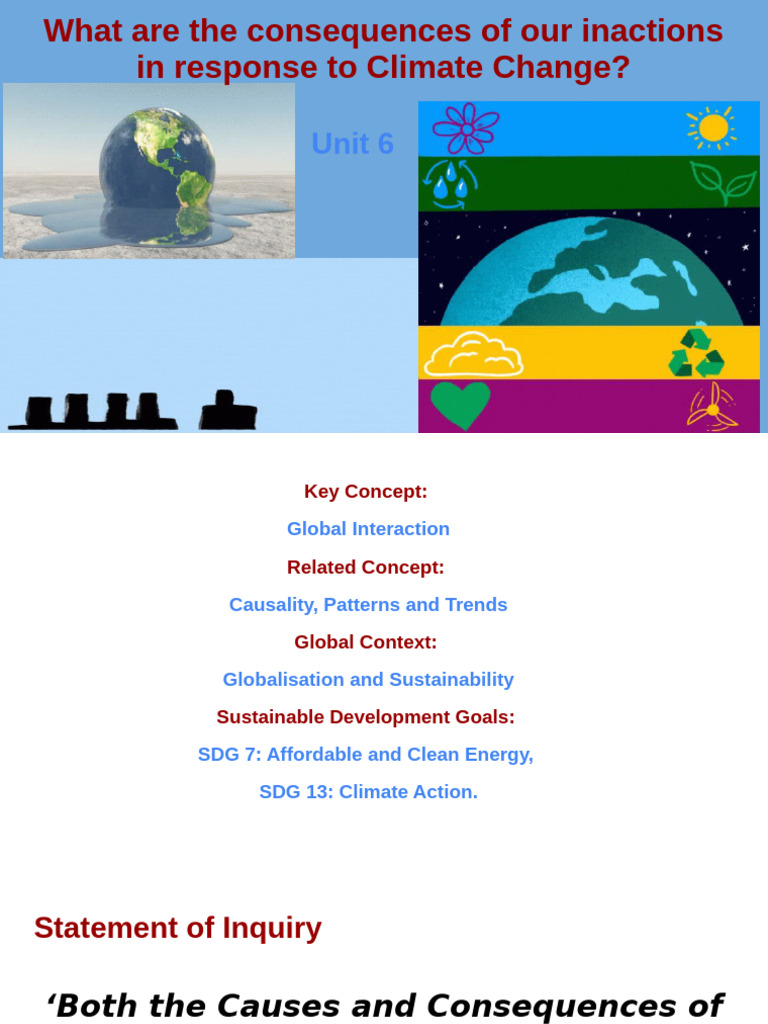 Consequences of Climate Change Inaction | PDF | Greenhouse Effect ...